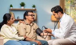 How do I measure blood pressure at home?