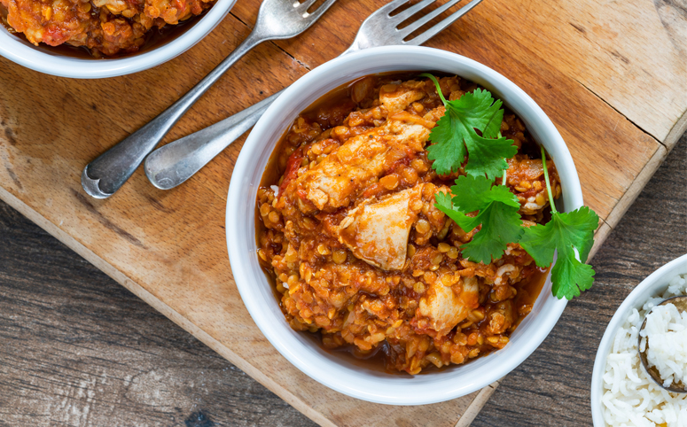 Chicken Dhansak